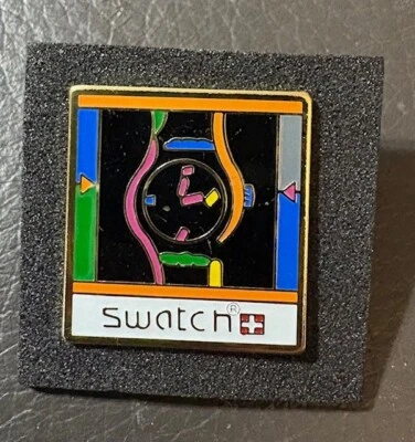 Swatch Enamel Pin Collectors Item New in package - Image 1 of 4