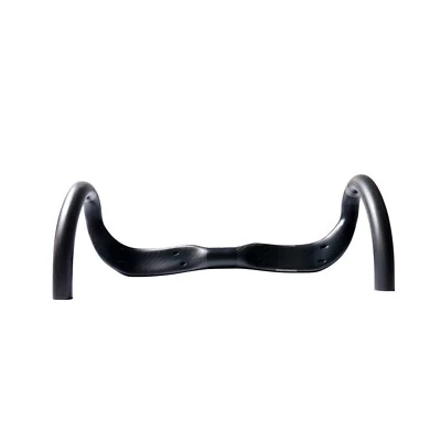 3K Carbon Fiber Road Bike Drop Bar Handlebars Cycling Aero Bar 380/400/420/440 - Image 1 of 4