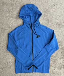 Nike Sportswear Tech Fleece Windrunner Full-Zip Hoodie Blue DD5284-435 Sz S - Picture 1 of 5