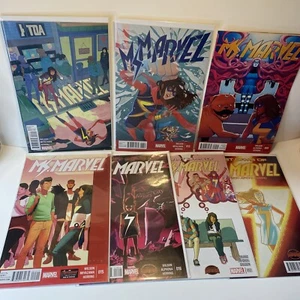 Ms. Marvel | Lot of 7 Marvel Comics | 2014 Last Days Secret Wars - Picture 1 of 7