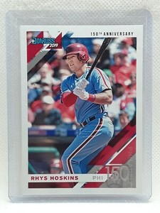 Rhys Hoskins 2019 Donruss Baseball 150th Anniversary /150 Philadelphia Phillies