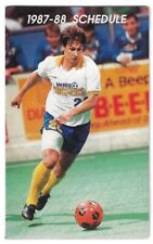 RARE 1987-88 San Diego Sockers MISL Pro Soccer Schedule !!! Budweiser