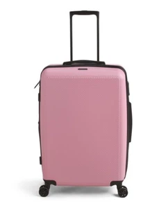 CALPAK24in Flamingo Color Expandable Hardcase Spinner TSA Lock 8 Wheel Free Ship - Picture 1 of 3