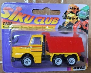 Vintage Siku Club Scania Tipper Truck 0808 1:64 Made In Germany - Picture 1 of 4