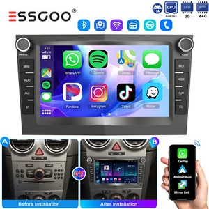Android14 2+64G Touchscreen Autoradio Apple Carplay GPS BT RDS FM Für Opel Corsa - Bild 1 von 15