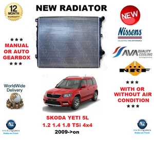 FOR SKODA YETI 5L 1.2 1.4 1.8 TSi 4x4 2009->on NEW RADIATOR ** OE QUALITY ** - Picture 1 of 1