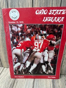 Ohio State vs Indiana Football Programm 13. Oktober 1979 Big Ten Conference Ohio S - Bild 1 von 12