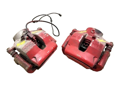 Juego de pinzas de freno delanteras izquierda y derecha MERCEDES-BENZ C300 W204 2008-2014 ROJO OEM Foto 1 de 4