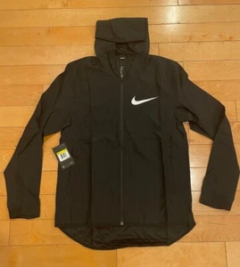 NIKE WINDBREAKER SCHWARZ SHOWTIME NYLON WASSERABWEISEND 890666-010 GRÖSSE SM - Bild 1 von 4