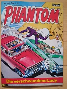 Phantom Nr.44 - Z1-2 Krimi Thriller COMICHEFT ORIGINAL BASTEI Lee Falk - Picture 1 of 3