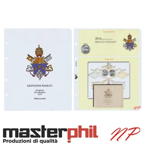 JIOVANNI PAOLO I: 1978 Coin Kit Sheets - Picture 1 of 2