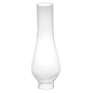 Clear Glass Oil Lamp Chimney Replacement Handblown Approximately 2" Fitter x 10" - Picture 1 of 2