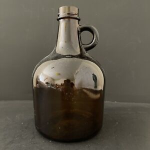 Brown Amber Glass Jug 50-A-55