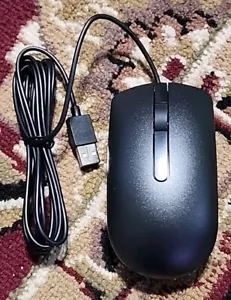 Original Dell Black USB Optical Mouse W/scroll Wheel CN-ODMV3P-CH400 - Picture 1 of 3