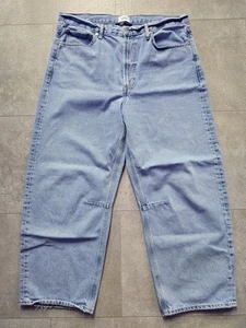 CITIZENS OF HUMANITY MIRO RELAXED WIDE BARREL LEG BAGGY LIGHT WASH JEANS 33 - Bild 1 von 12