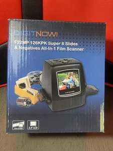 DIGIT NOW F22MP 126KPK Super 8 Slides & Negatives All-in-1 Film Scanner - Picture 1 of 5