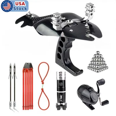 Fishing Slingshot Set for Outdoor Hunting Versatile Slingshot with Stainless - Image 1 of 4