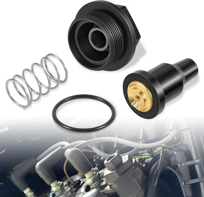 Conjunto de termostato y cubierta Johnson Evinrude OMC OEM, 0435597 Foto 1 de 4