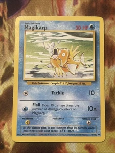 Magikarp 35/102 Base Set Pokemon Karte Mp - Bild 1 von 2