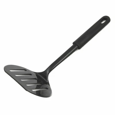 Chef Craft Heat-Resistant Black Nylon Slotted Jumbo Turner Spatula - Image 1 of 2