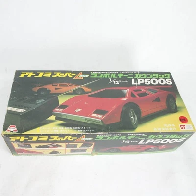 Asahi Lamborghini Countach LP500S RC Car 1/12 Scale Used, Box Damage 88b - Image 1 of 4