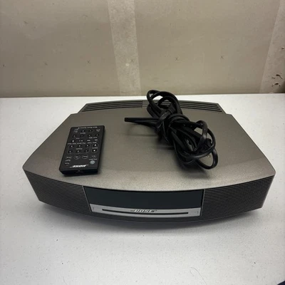 BOSE Wave CD Radio III 3 Music System AM/FM CD with Remote Black Works See Video - Image 1 of 4