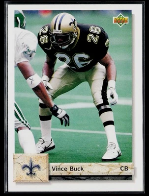 1992 Upper Deck #552 Vince Buck - Image 1 of 2