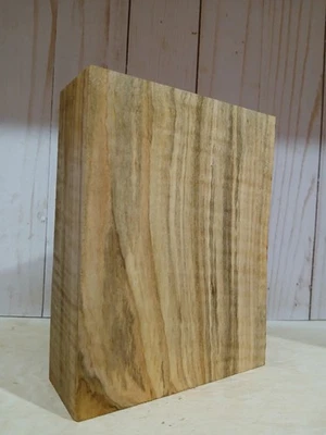 XL Curly AMBROSIA MAPLE Burlwood Blank, Turning wood, Curly Maple, Craft wood  - Image 1 of 4