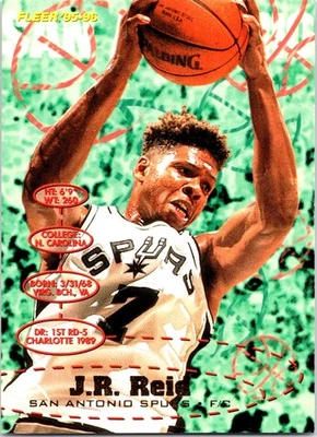 1995-96 Fleer #171 J.R. Reid - Image 1 of 2