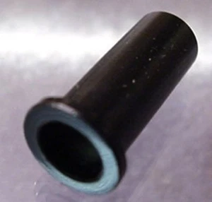 JUEGO DE 4 FÉRULA O BUSHING DE CUERDA NEGRA PARA BAJO - Imagen 1 de 4