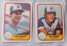 1981 Fleer #221-440 Baseball Card Pick one
