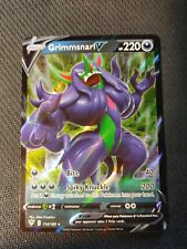 Pokemon GRIMMSNARL V  114/189 Ultra Rare Sword &Shield Darkness Ablaze NM