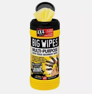 BIG WIPES - MULTI-PURPOSE, SUPER TOUGH ABSORBENT WIPES - Picture 1 of 1