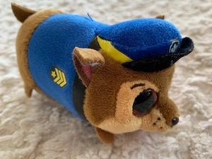 Ty Paw Patrol CHASE Azul Marrón Gorro Boo Pequeño Animal de Peluche Juguete - Imagen 1 de 7