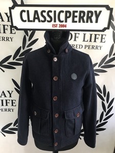 fred perry wool jacket