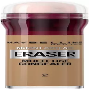 Maybelline Instant anti Age Eraser Eye Concealer Ultra Blendable Formula 02 Nude - Picture 1 of 9