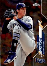 2020 Topps Chrome Tyler Glasnow Tampa Bay Rays #118