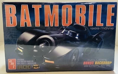   Batmobile AMT 1989 SEALED Plastic Model Kit 1/25 Scale - Image 1 of 4