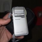 Caméscope numérique multifonction compact Panasonic D Snap SV-AV50 argent tel quel