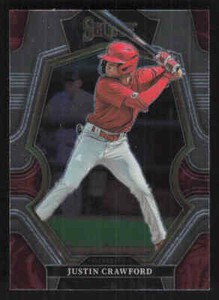 2023 Panini Select #122 Justin Crawford Premier Level