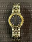 seiko watch womens- Silver And Gold With A Blue Face