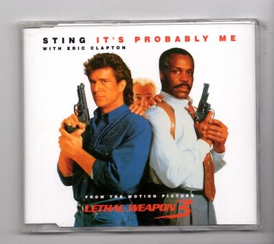 (JK903) Sting, It's Probably Me ft Eric Clapton - 1992 CD Foto 1 de 2