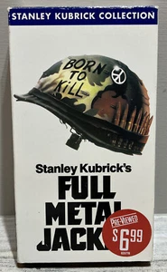 Full Metal Jacket (VHS, 1999) Blockbuster Rental - Picture 1 of 5