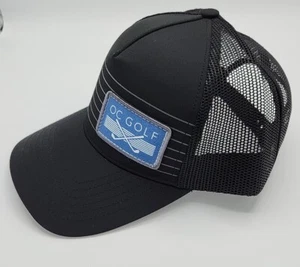 Outdoor Cap OC Golf Black Snapback Mesh Back Hat NEW - Picture 1 of 3