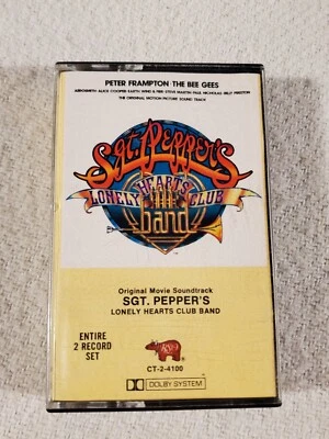 Peter Frampton Bee Gees - Sgt. Pepper's Lonely Hearts Club Band Cassette Beatles - Image 1 of 4