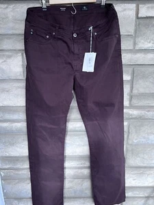 AG Jeans Graduate Tailored Leg Pants Men’s Dark Brown 38wx34l $188 - Picture 1 of 7