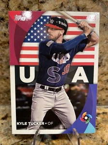 2023 Topps Series 2 #WBC-27 Kyle Tucker USA World Baseball Classic. - Picture 1 of 2