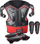 Kids Motorcycle Armor Suit Dirt Bike Gear Chest Protector Motocross For Kids Dir
