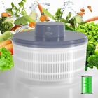 Electric Salad Spinner-Lettuce Vegetable Dryer, USB Rechargeable, Drying Le B7O6