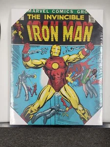 Marvel Avengers Ironman 16 X 20 Canvas Wall Hanging - Picture 1 of 1